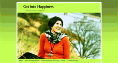 Desktop Screenshot of getintohappiness.com